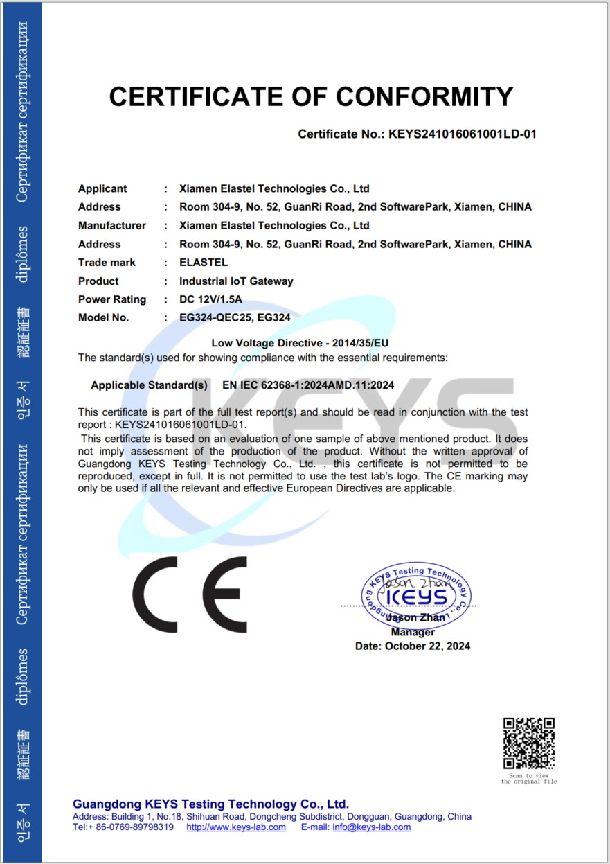 EG324_LVD_Cert