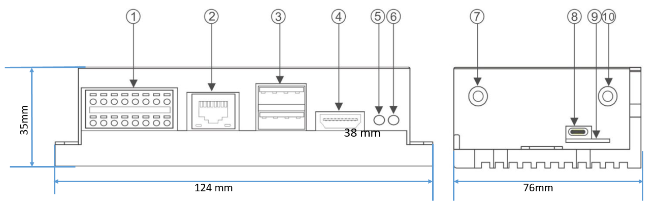 EG410 dimension